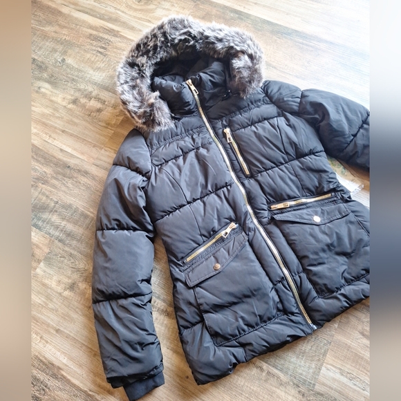 How Dare U Outterwear Puffer Coat Woman's Small/Juniors XL - Picture 2 of 14